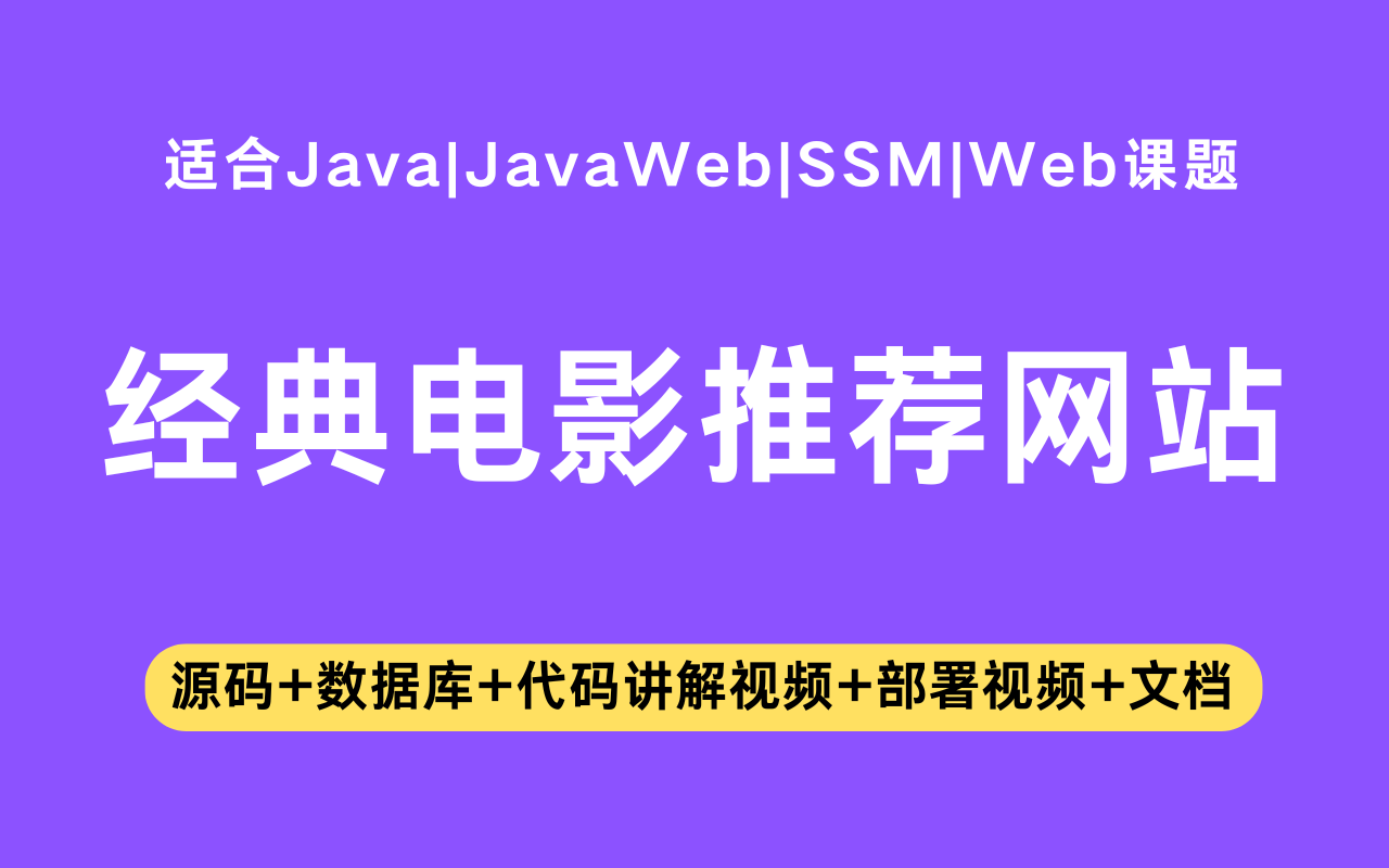 基于ssm+vue的经典电影推荐网站(含参考论文)