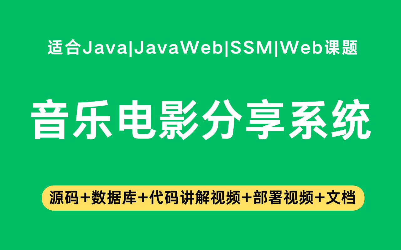 基于ssm+vue的音乐电影分享系统(含参考论文)